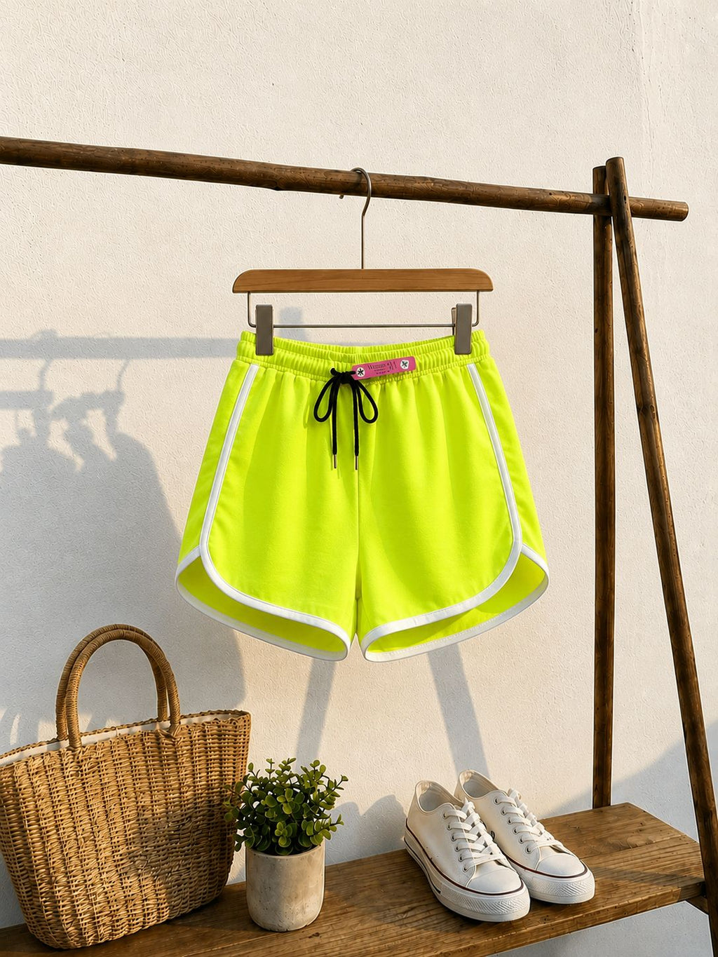 Women’s Summer Melton Lycra Sports Shorts | Soft & Stretchy