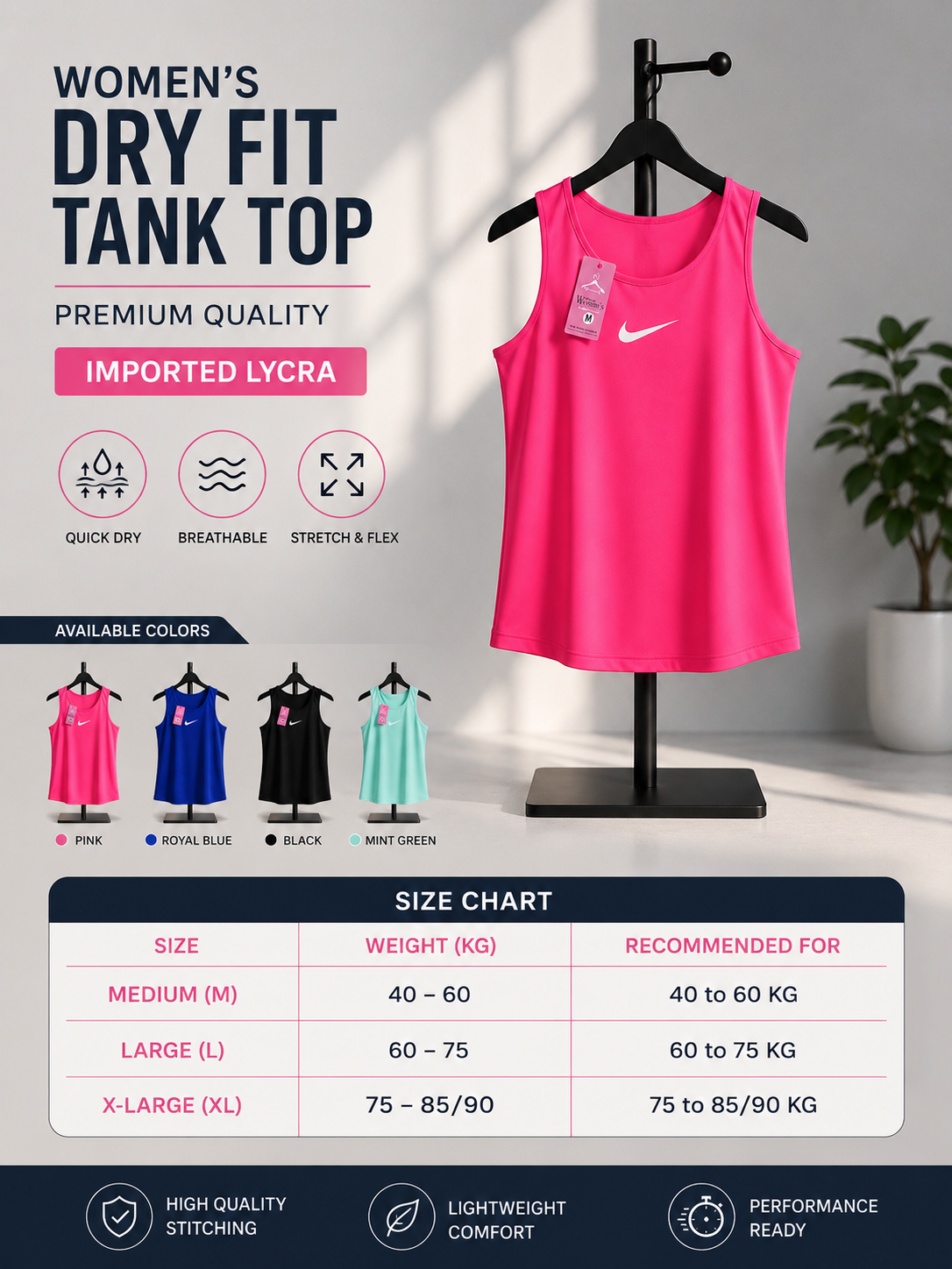 Dry Fit Tank Top