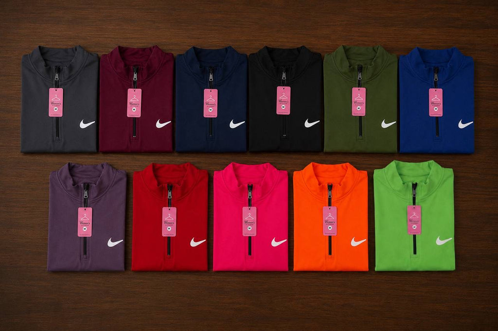 Half Zip- Sports T.shirt