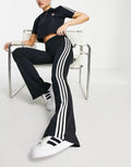 HIGH WAIST SIDE STRIPE FLARE Leggings
